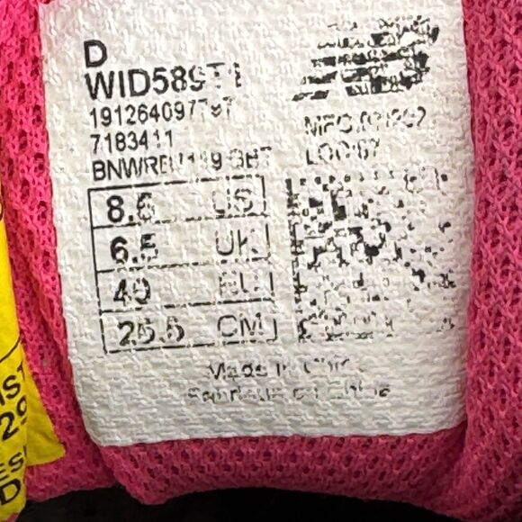 New Balance 589 v1 Womens Size 8.5 D Shoe Work Toe Gray Slip resistant No Insole - Picture 12 of 12